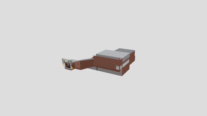 Gorilla Tag Arcade Map 3D Model