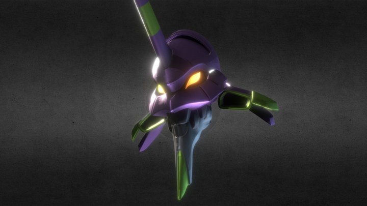 EVA 01 3D Model