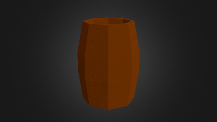 Barrel for Gorilla Tag Fan Game 3D Model