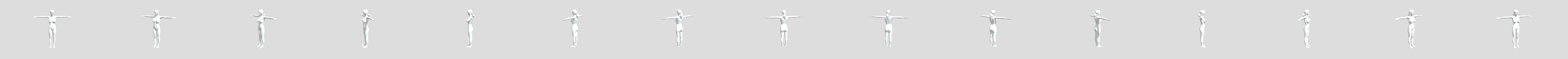 Quiet from Metal Gear Solid 5 3D Model 3D Model
