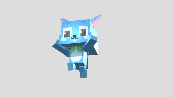 Happy (FAIRY TAIL) 3D Model
