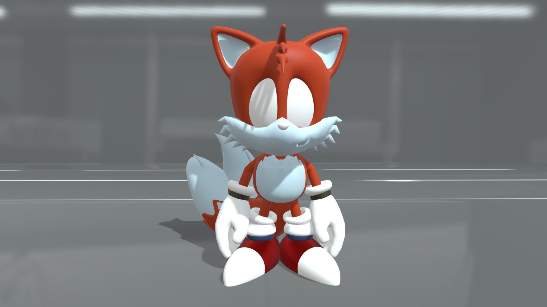 Classic Tails JP - 3D model by Zalgo (@leah.sc2209) [0a85890] - Sketchfab