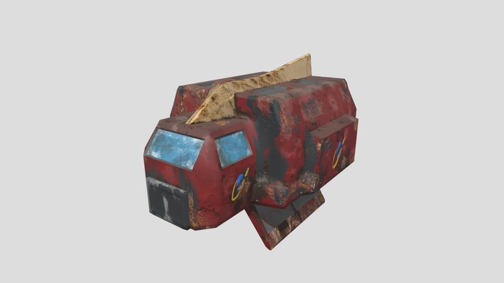 Inter Planetary Service Vehicle 3D Model