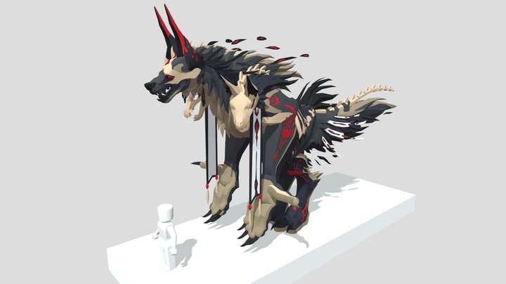 Creatures of Sonaria Morcanix 3D Model