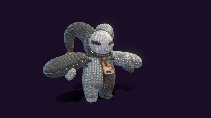 Plush Clown 3D Model