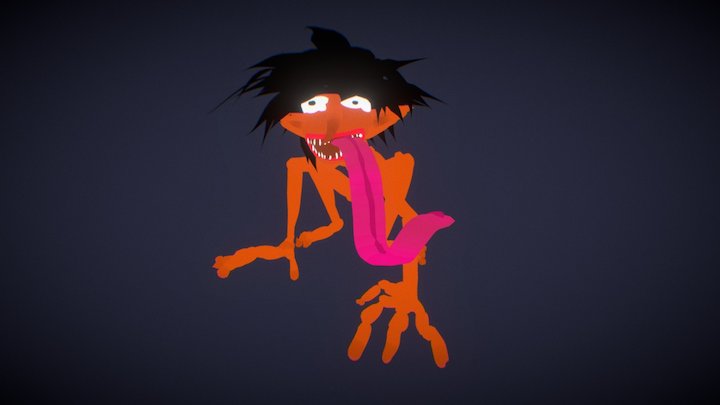 Yokai #1: akaname 3D Model