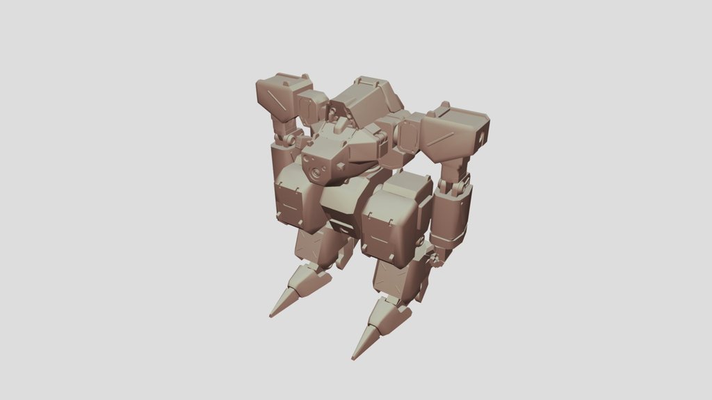 Front Mission Wanzer and Pilot - A 3D model collection by Oregu ...