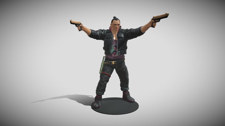 Jesse-Cyberpunk 2077 – Free 3D Model STL