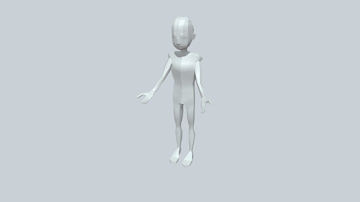 3D character pose 3D Model