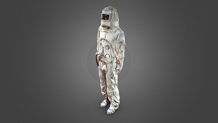 Kombinezon kosmiczny - kostium filmowy- CETA 3D Model