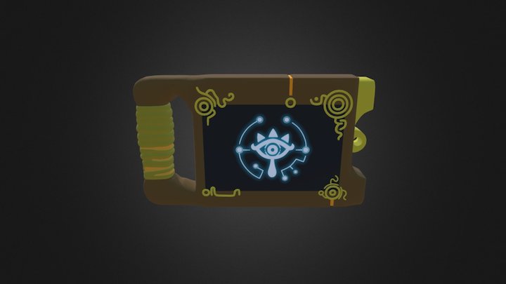 Sheikah Slate 3D Model