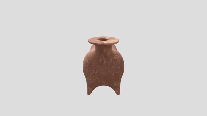 Clay Dog 3D Model