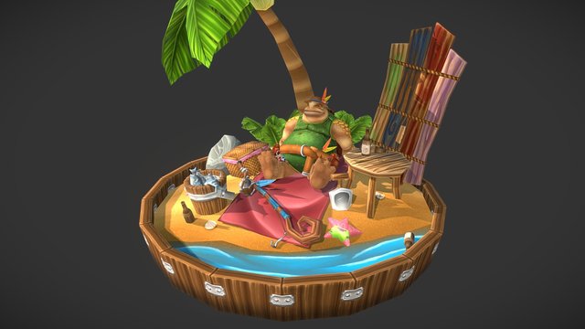 Triton 3D Model