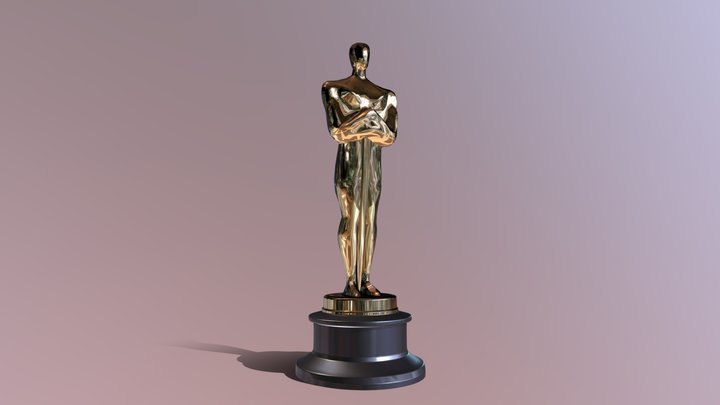 Oscar Award 3D Model | High-Quality 3D Model
