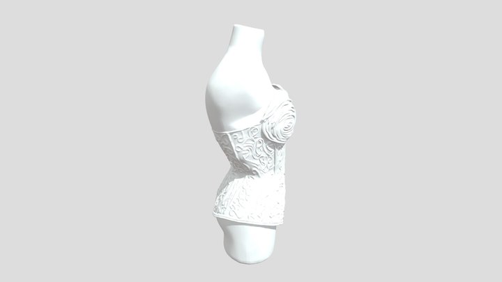 Mini Dress model – Kostenloses 3D-Modell STL