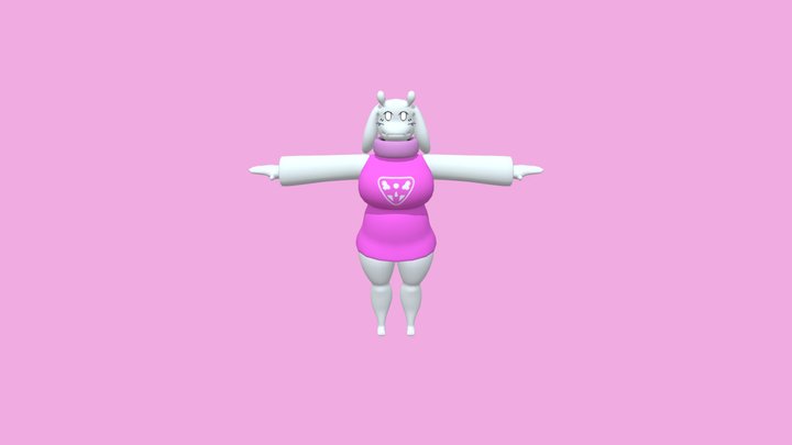 Toriel (VRChat Avatar + Model) 3D Model