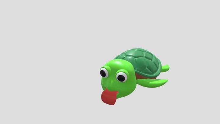 Turtle 3D Model