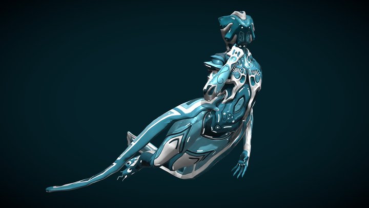 Wisp Acua pose 3D Model