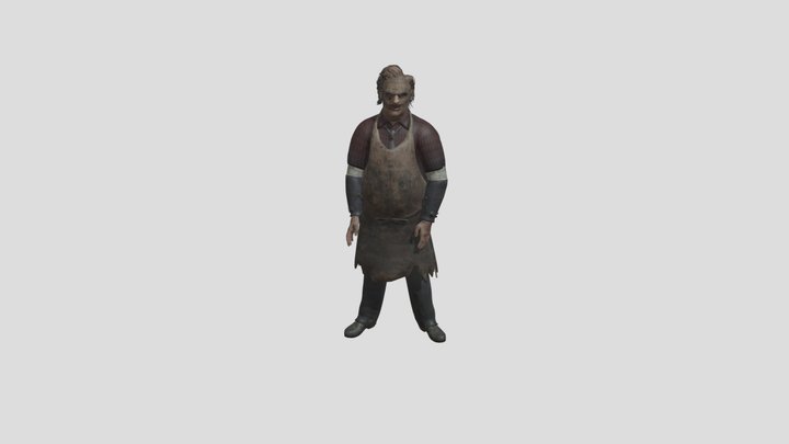 Zombie Idle 3D Model