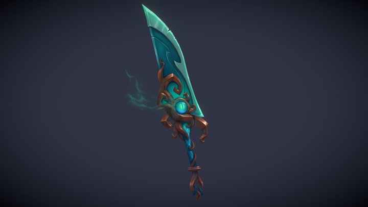 Tentacle Sword 3D Model