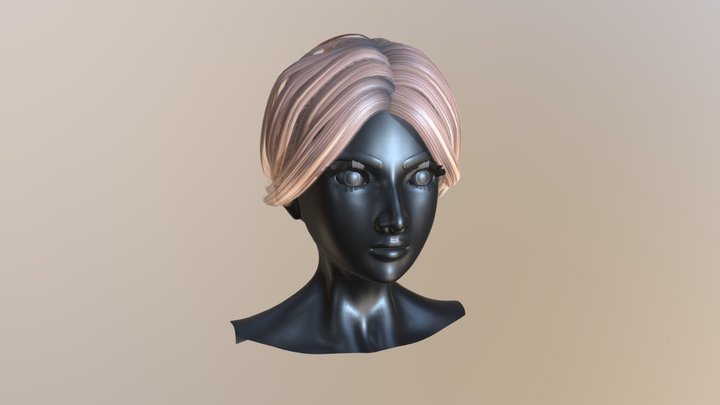 Pocolov Hair 10 – Free 3D Model STL