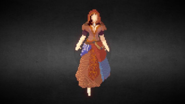 Rotkäppchen bei FranjoSchnabel 3D Model