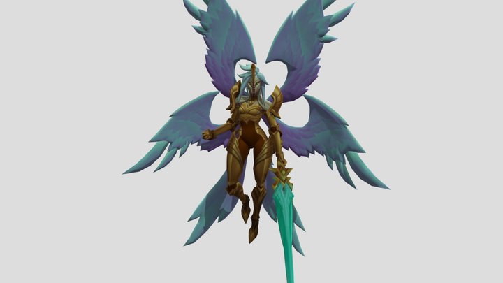 Kayle (League of Legends character) 3D Model