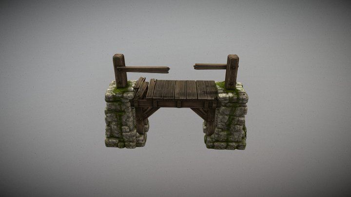 Ruined Wooden Bridge Variant