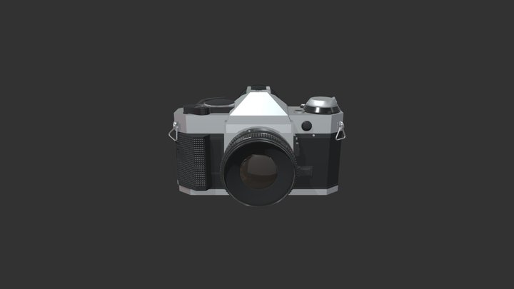 HW XYZ School Details Canon AE-1 3D Model