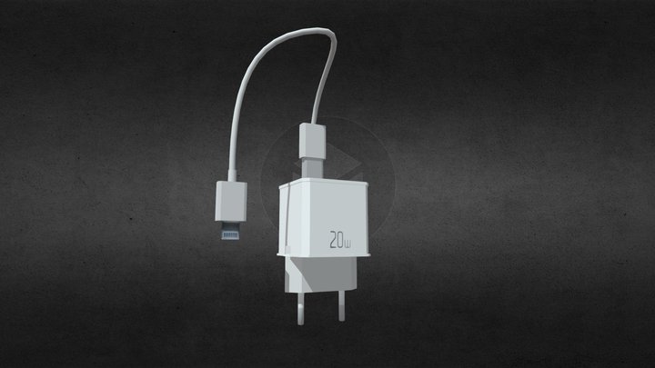 Type C Charger 3D Model