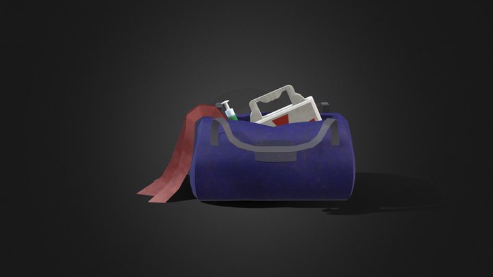 Duffel Bag 3D Model