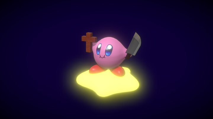 Knife Kirby 3D Model