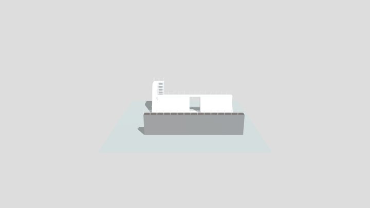 U Ved Halfpipe 3D Model