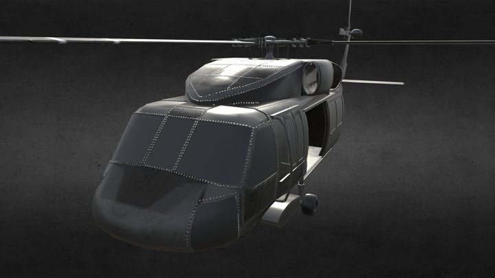 UH60 3D Model