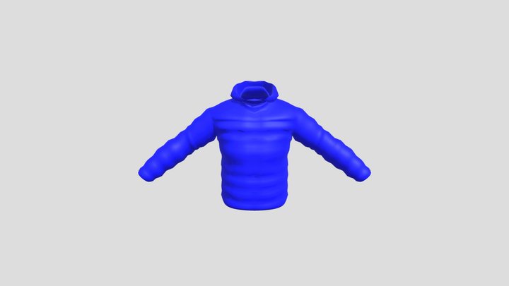 Puffy Jacket 3D Model