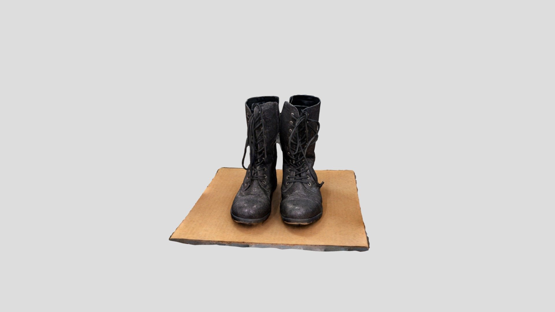 Black Glitter Hip Hop Boots