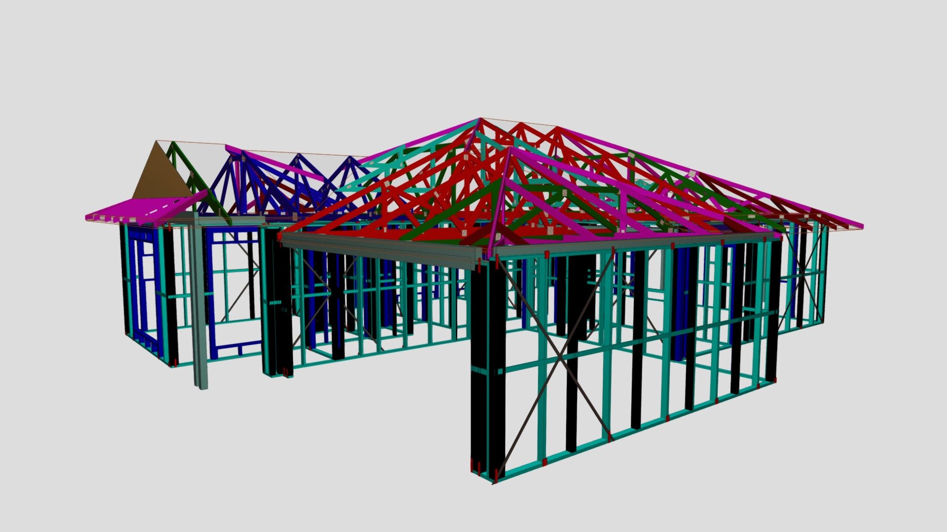 3d model - 3D model by WWTrussFrames [0a96978] - Sketchfab