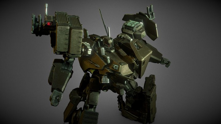 Armored Core UCR-10/A 3DScan 3D Model