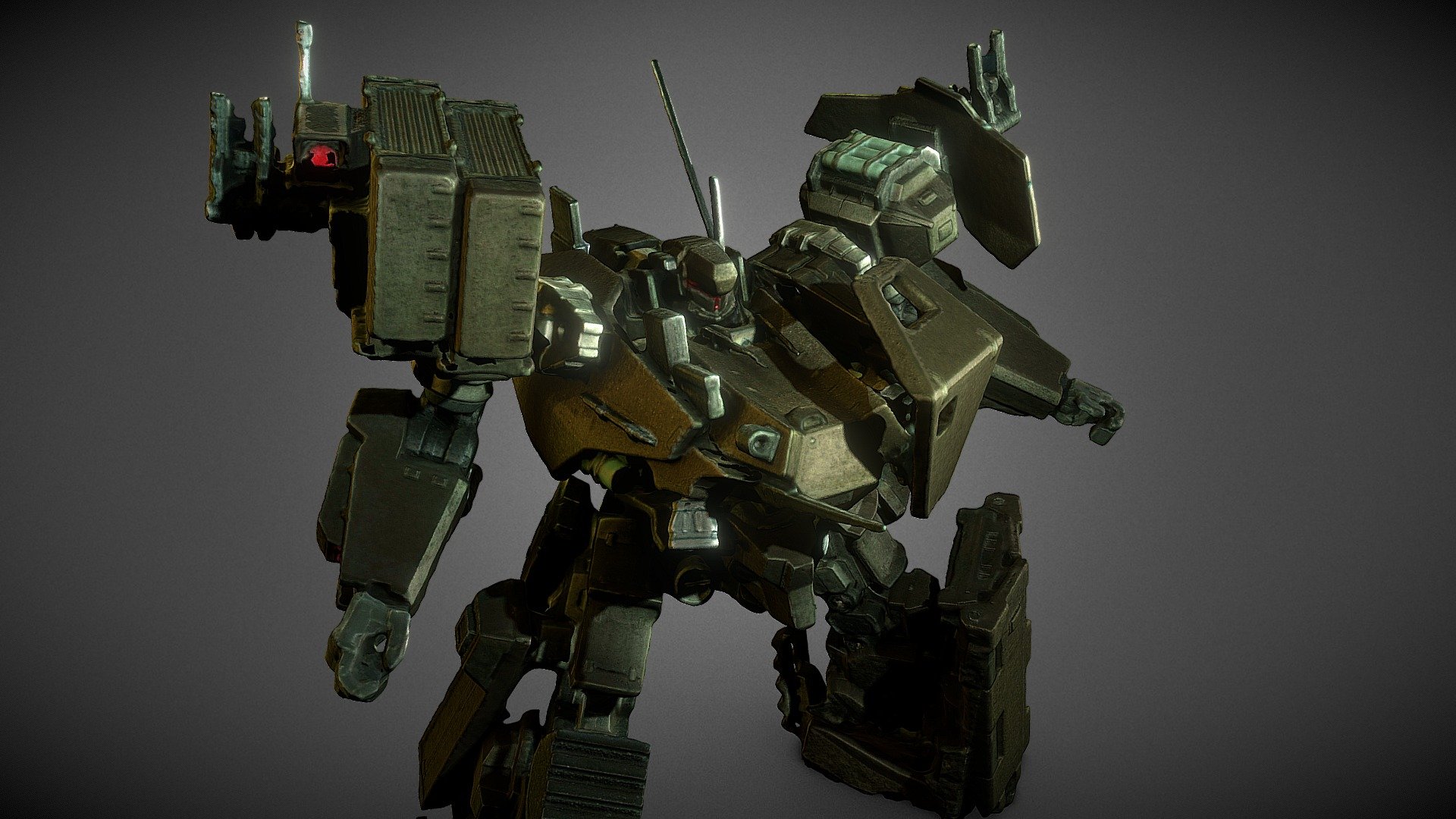 Armored Core Ucr 10a 3dscan 3d Model By Factrans 0a96b5d Sketchfab 9533
