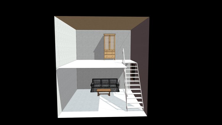 test escalier 3D Model