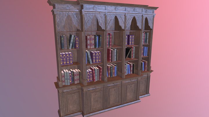 My BookShelf 3D Model