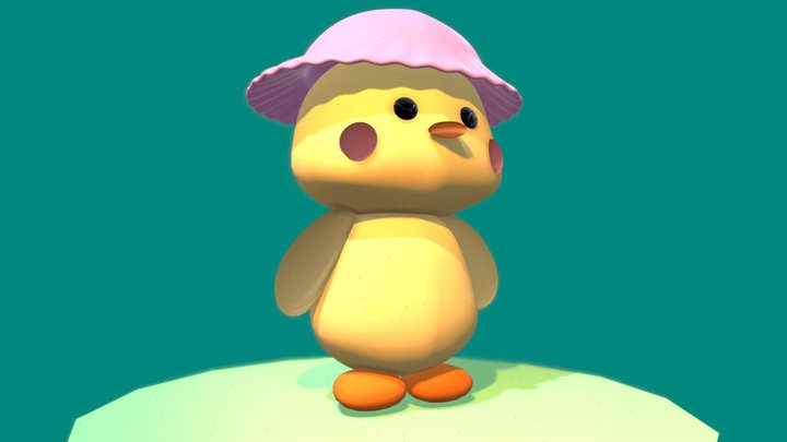 Cutest Duck 3D Model