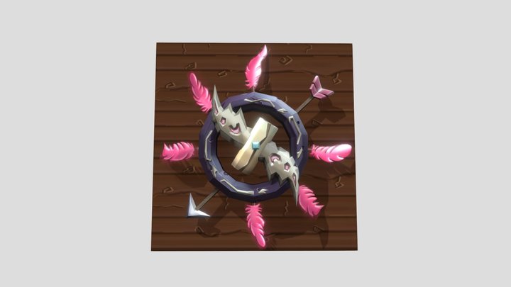 Kemarska_Anna_GameArtF_Hearthsign 3D Model