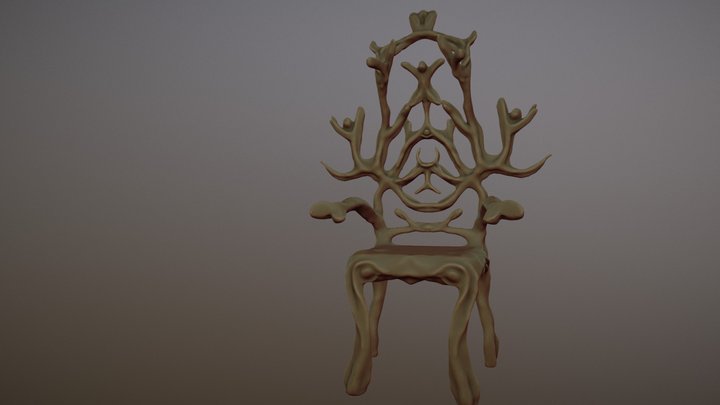 Sculptjanuary 18: Day 23 - Furniture 3D Model