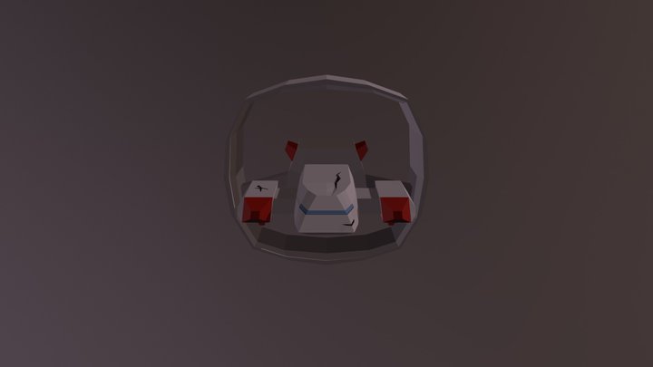 spaceship ERIONA 3D Model