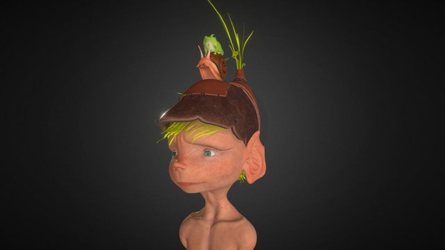 One little Elf 3D Model
