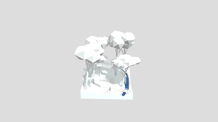 Blockout_Joran_Vandromme_forestLoner 3D Model