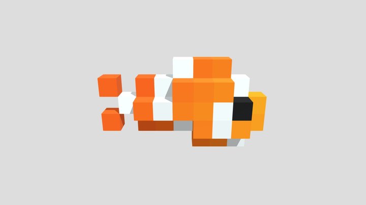 CLOWNFISH 3D Model