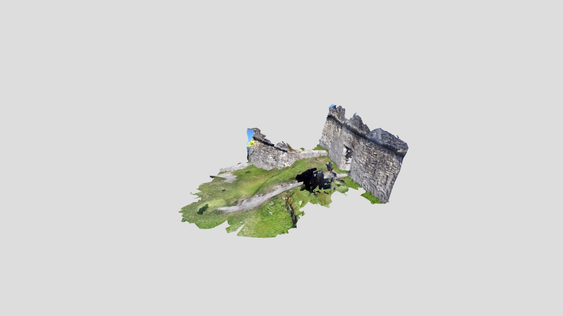 Castle wall Scan