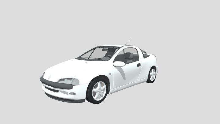 1998 Chevrolet Tigra – Kostenloses 3D-Modell STL